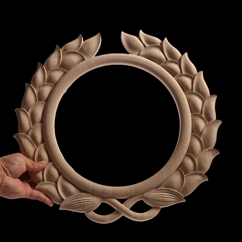 Holzapplikation – Retro-Stil – Innendekoration