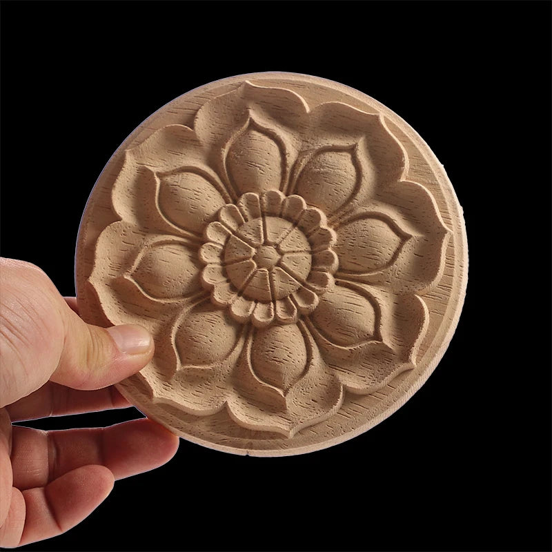 Holzapplikation – Retro-Stil – Innendekoration