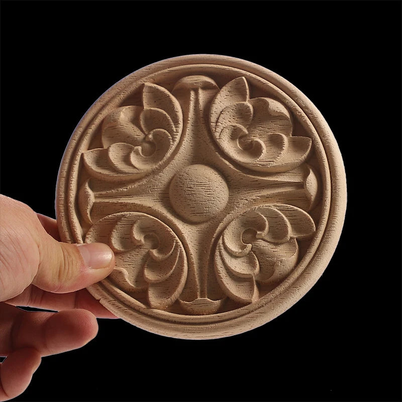 Holzapplikation – Retro-Stil – Innendekoration