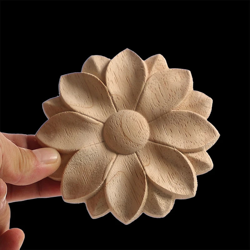 Holzapplikation – Retro-Stil – Innendekoration