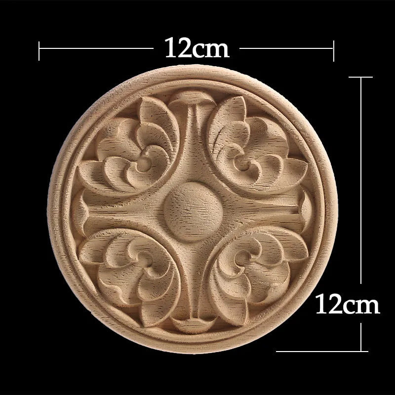 Holzapplikation – Retro-Stil – Innendekoration