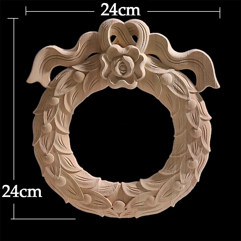 Holzapplikation – Retro-Stil – Innendekoration