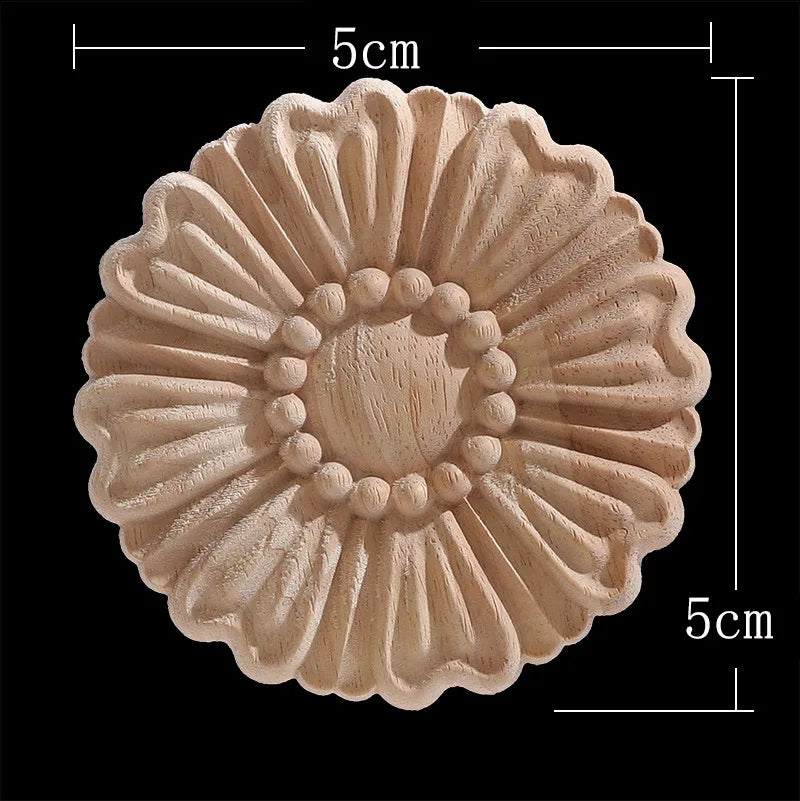 Holzapplikation – Retro-Stil – Innendekoration