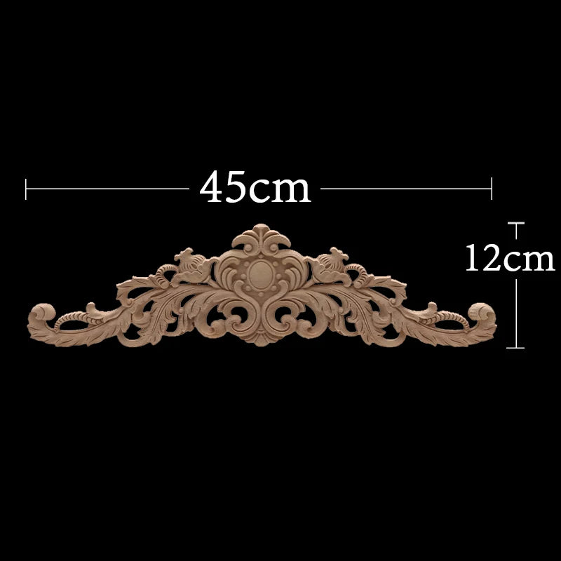 Holzapplikationen – Vintage Schnitzerei – Europäischer Stil