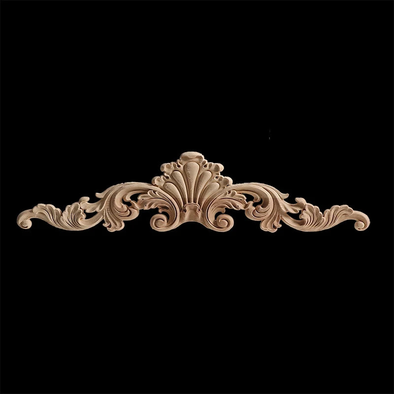 Holzapplikationen – Vintage Schnitzerei – Europäischer Stil