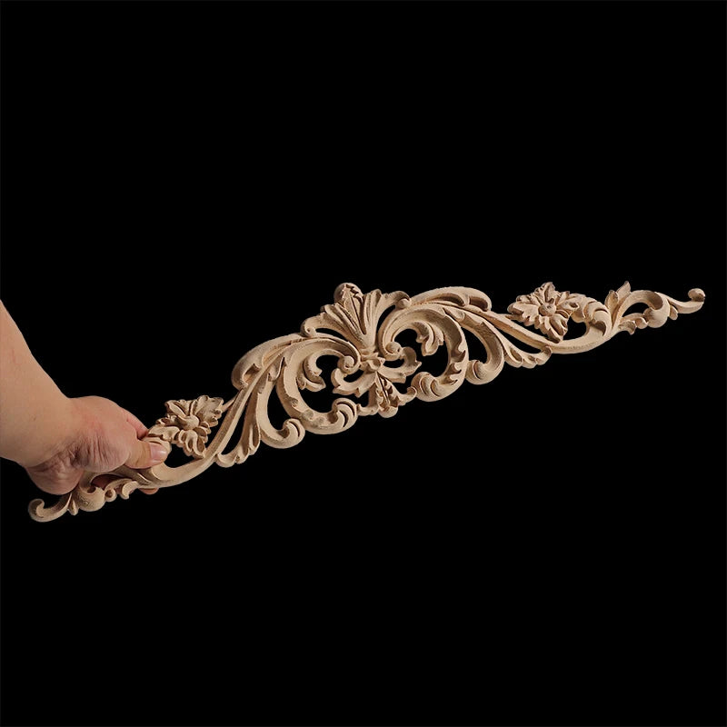 Holzapplikationen – Vintage Schnitzerei – Europäischer Stil