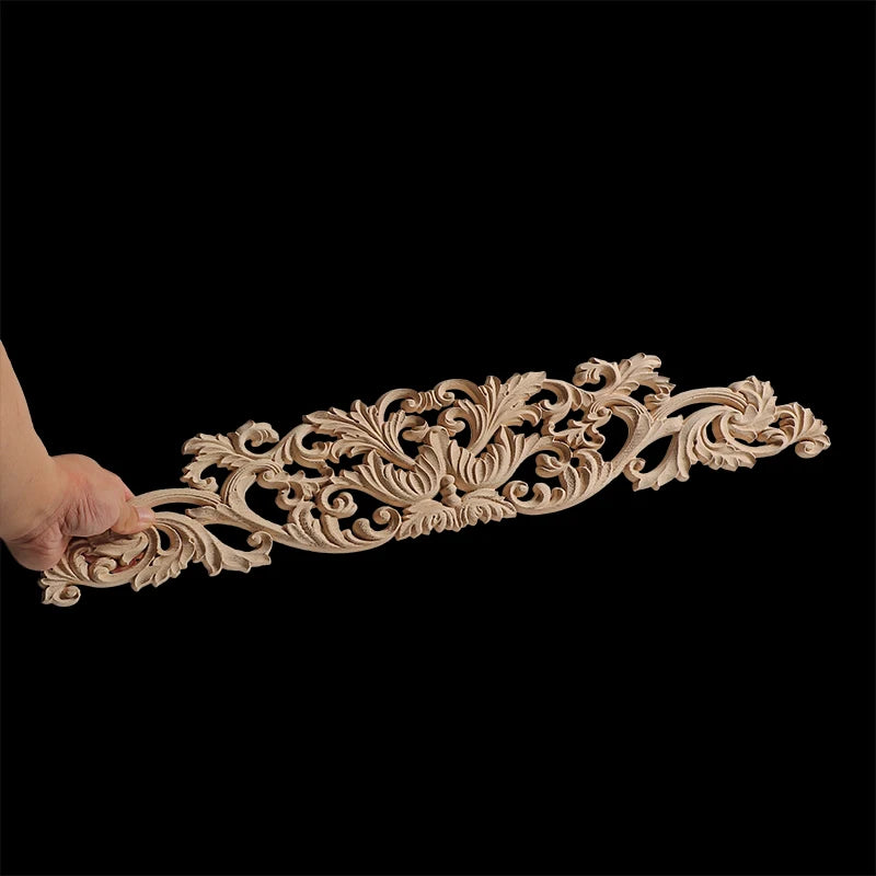 Holzapplikationen – Vintage Schnitzerei – Europäischer Stil