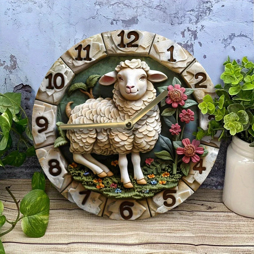 Holzwanduhr – Modern Stil – 30x30CM