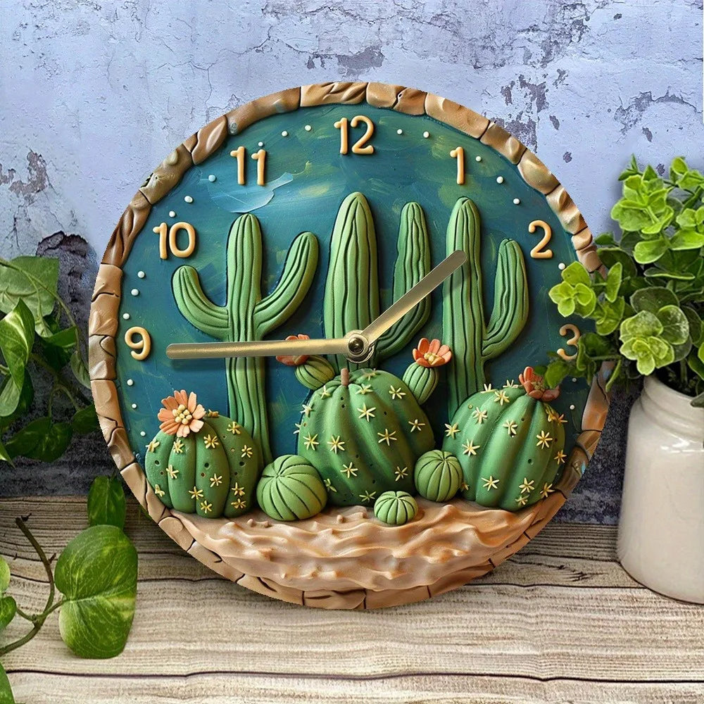 Holzwanduhr – Modernes Design 20x20CM – Handgemacht