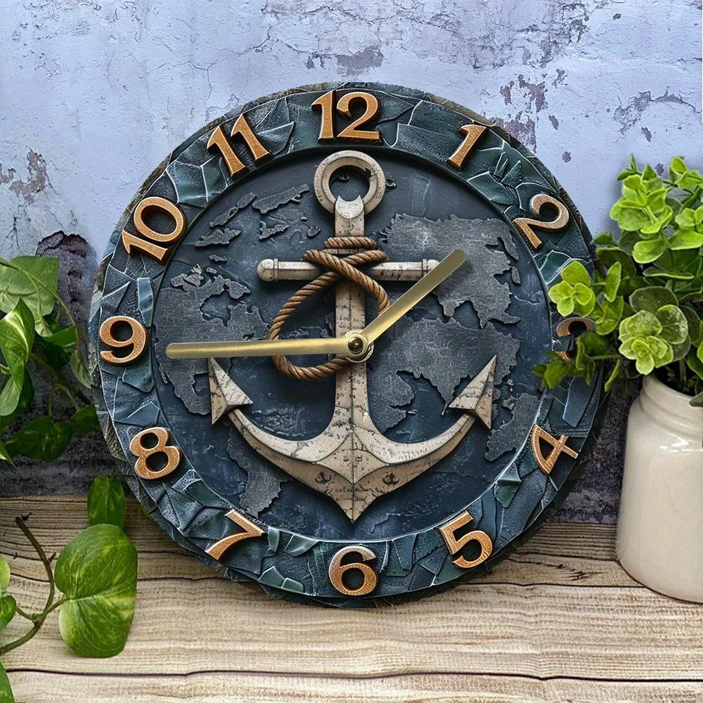 Holzwanduhr – Modernes Design 20x20CM – Handgemacht