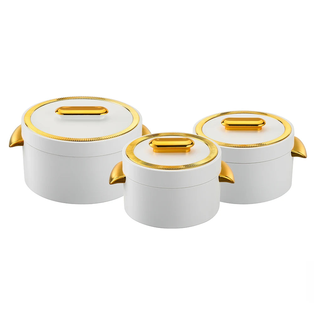 Isolierter Topf Set - Keramik Design - Perfekt für Ramadan 3-tlg