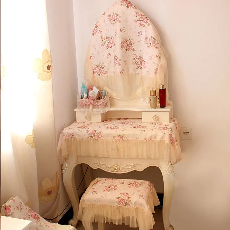 Jacquard Spitze Mesh Tischdecke – Romantik Prinzessin 50X95CM