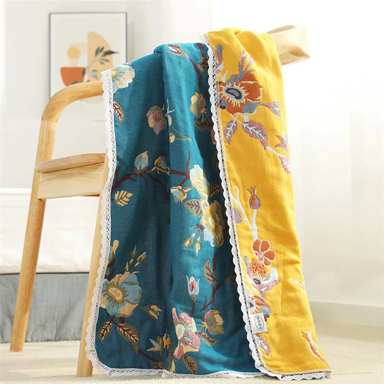 Japanische Badetücher – Baumwolle Spitze – 80x160cm