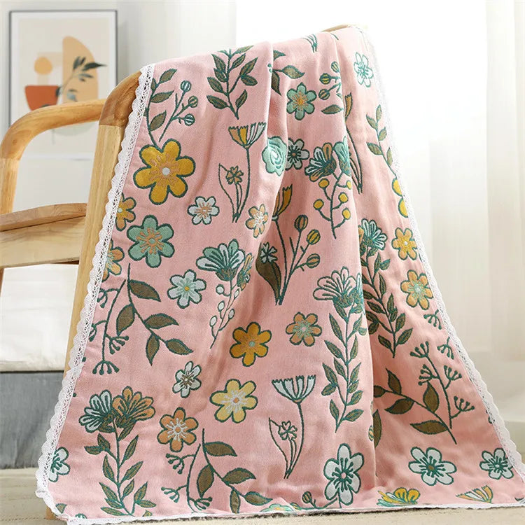 Japanische Badetücher – Baumwolle Spitze – 80x160cm