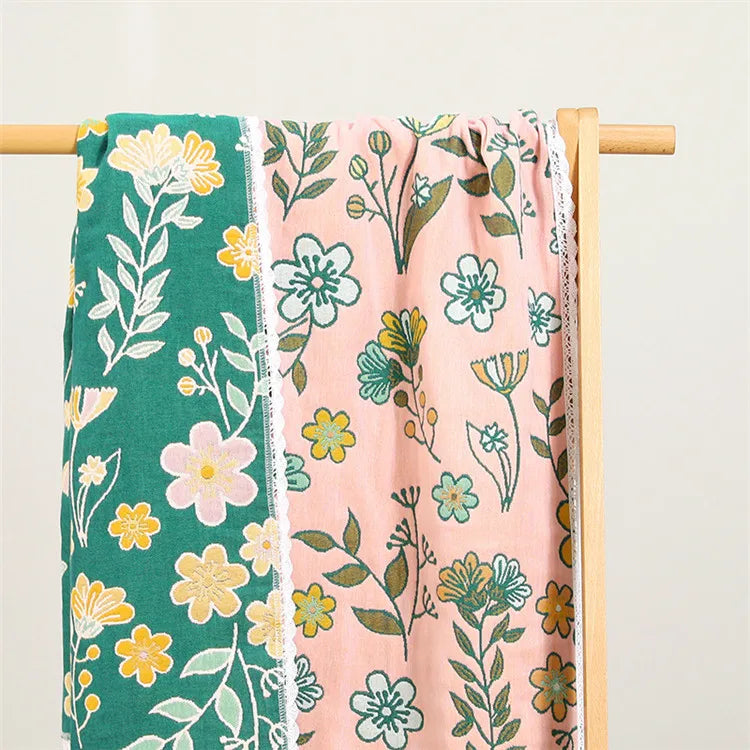 Japanische Badetücher – Baumwolle Spitze – 80x160cm