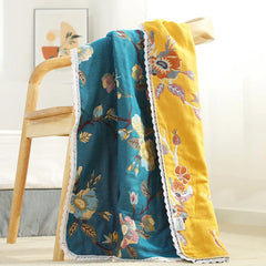 Japanische Badetücher – Baumwolle Spitze – 80x160cm