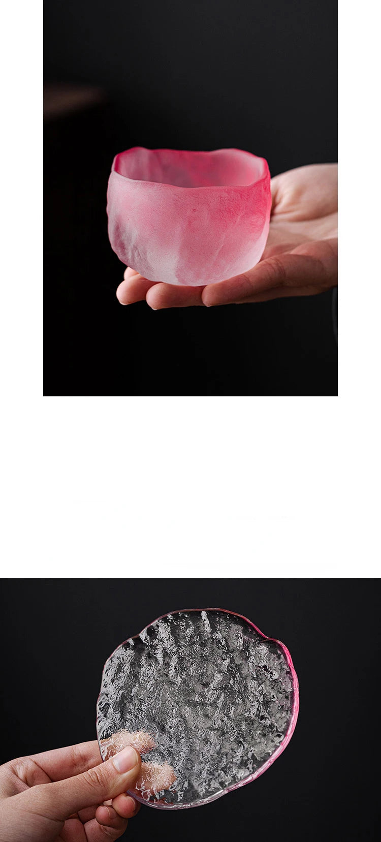 Japanische Teetasse – Kristall-Emaille – Stilvoll Geschenk