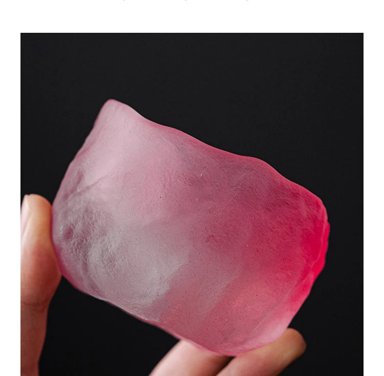 Japanische Teetasse – Kristall-Emaille – Stilvoll Geschenk