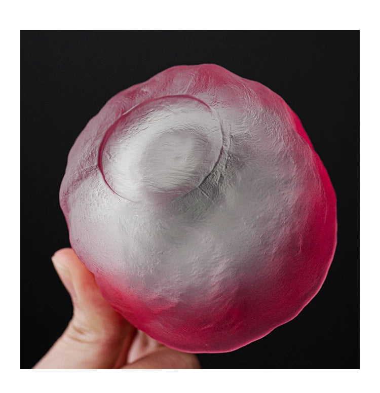 Japanische Teetasse – Kristall-Emaille – Stilvoll Geschenk