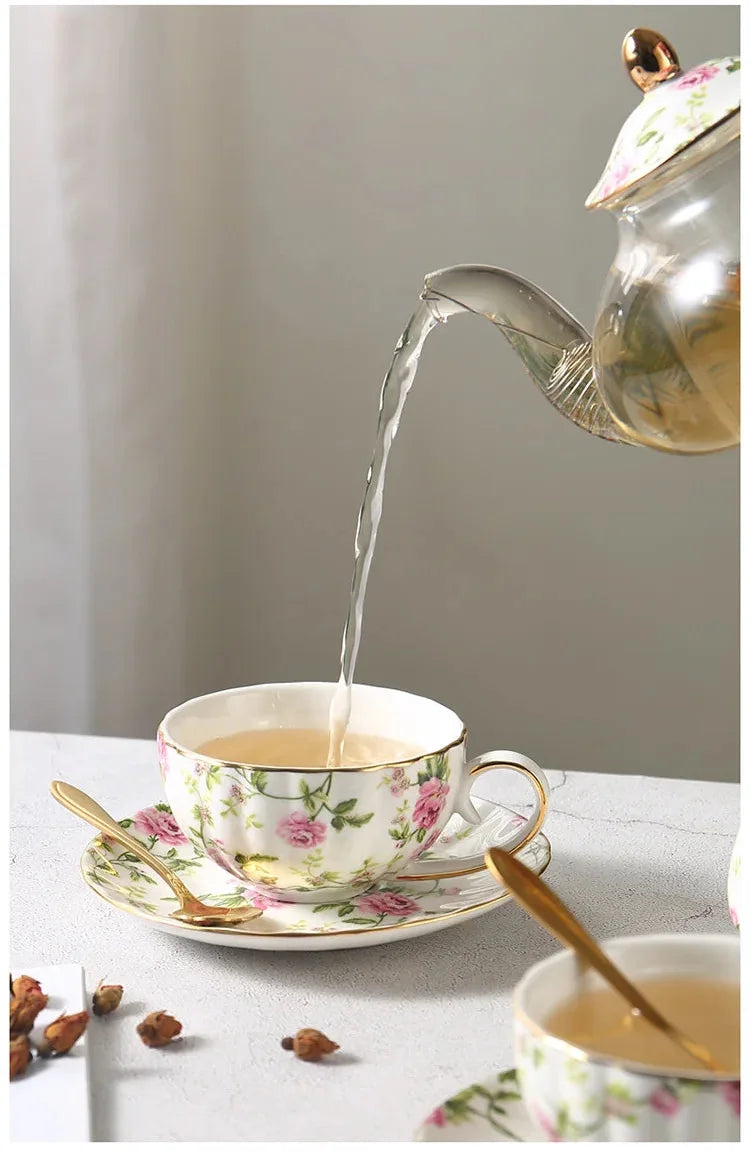 Kaffee-Tasse – Bone China Prärie Set