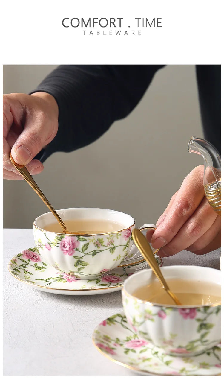 Kaffee-Tasse – Bone China Prärie Set