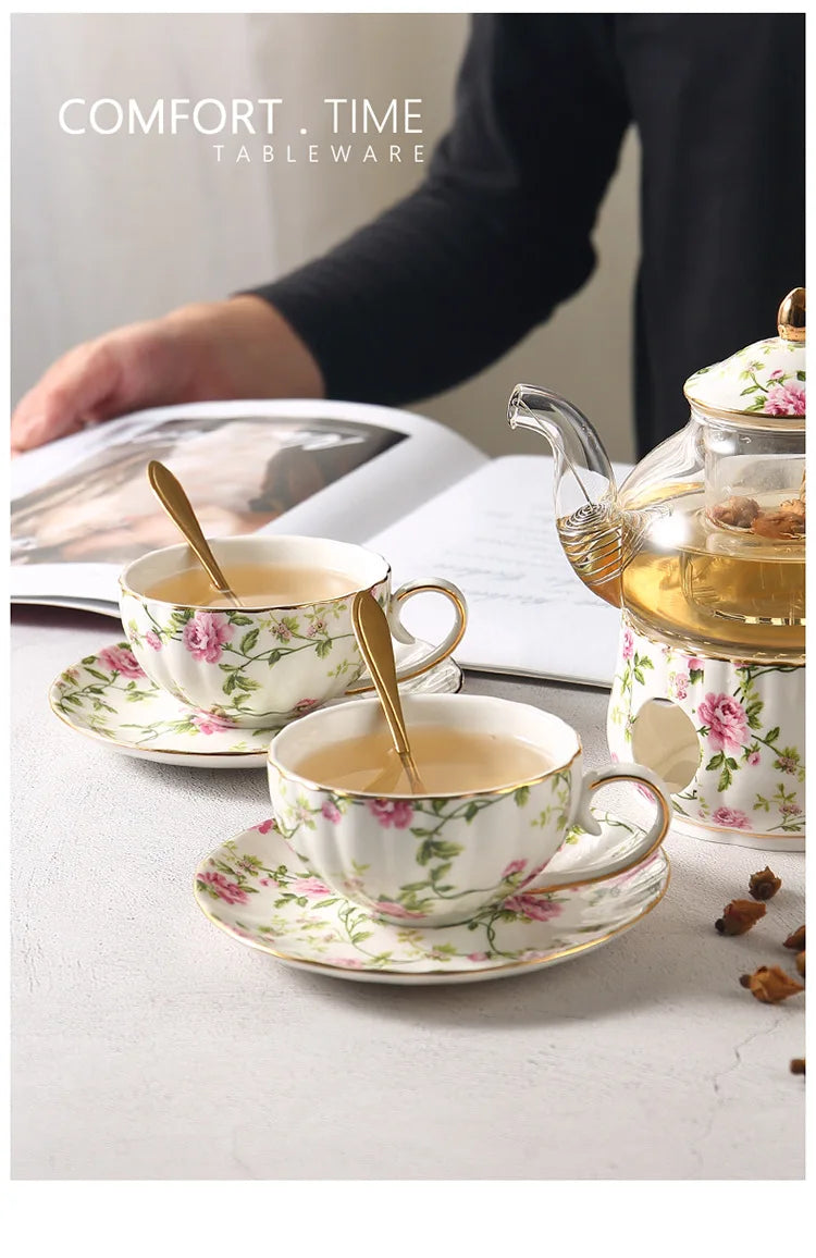 Kaffee-Tasse – Bone China Prärie Set