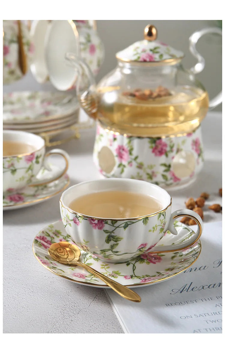 Kaffee-Tasse – Bone China Prärie Set