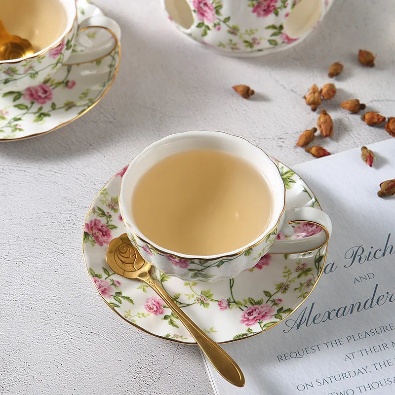 Kaffee-Tasse – Bone China Prärie Set