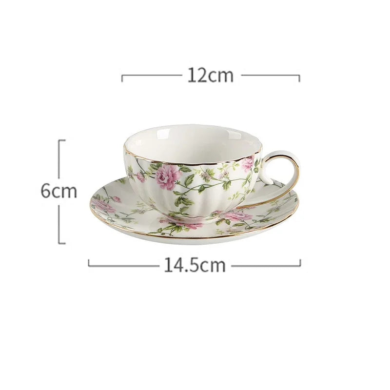 Kaffee-Tasse – Bone China Prärie Set