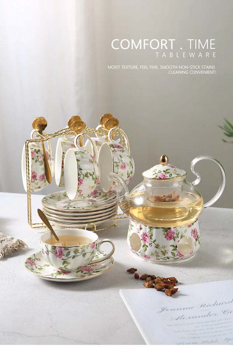 Kaffee-Tasse – Bone China Prärie Set