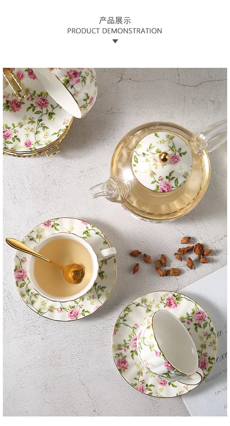 Kaffee-Tasse – Bone China Prärie Set