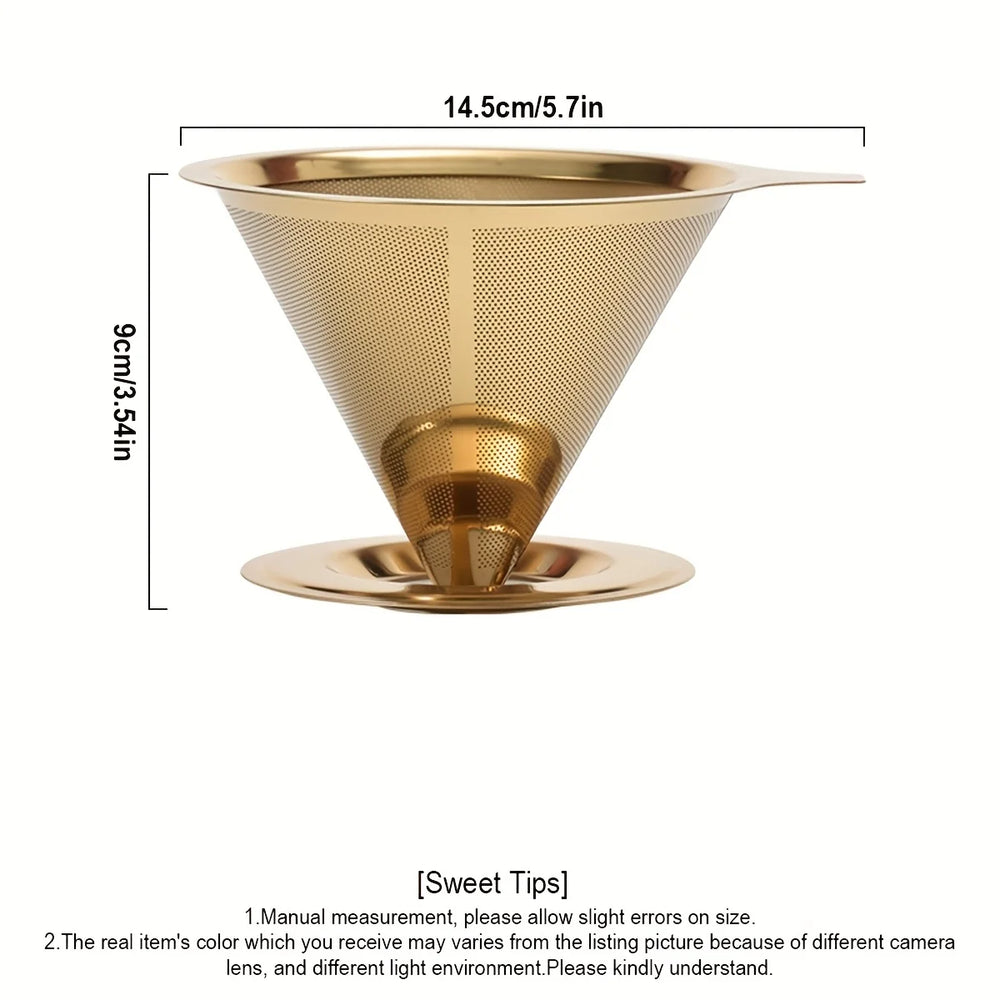Kaffeefilter – Edelstahl – Für Unterwegs