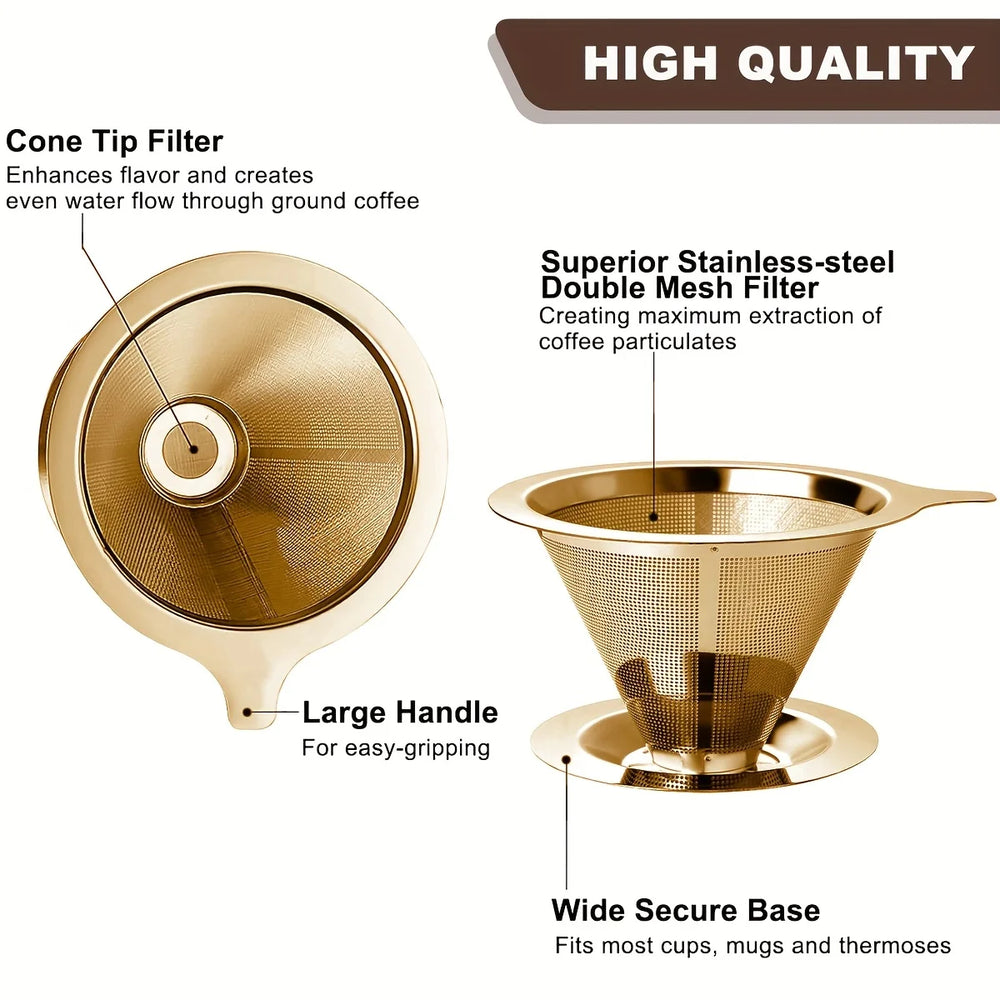 Kaffeefilter – Edelstahl – Für Unterwegs