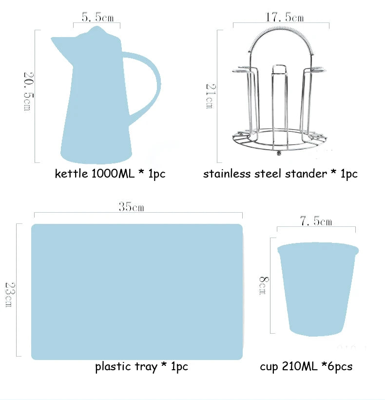 Kaffeeset aus Feinporzellan – Elegantes Design – Hochzeitsgeschenk