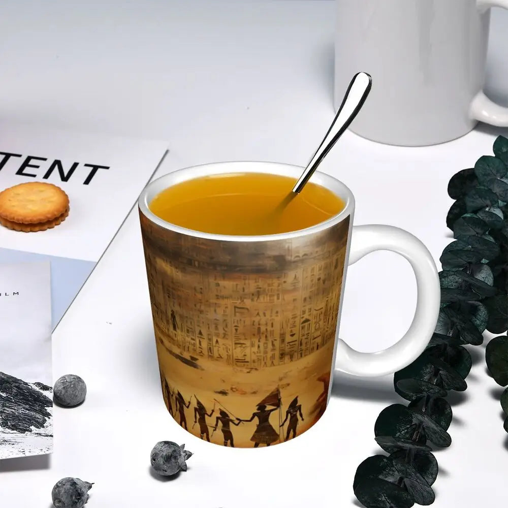 Kaffeetasse – Klassisches Keramikdesign – Handgriff-Stil