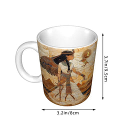Kaffeetasse – Klassisches Keramikdesign – Handgriff-Stil
