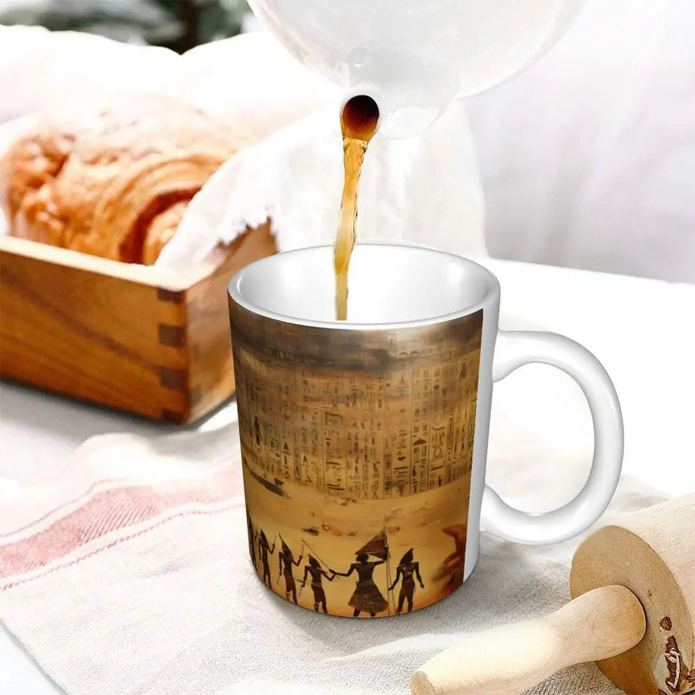 Kaffeetasse – Klassisches Keramikdesign – Handgriff-Stil
