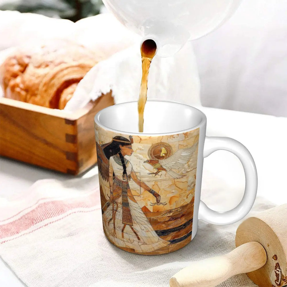 Kaffeetasse – Klassisches Keramikdesign – Handgriff-Stil
