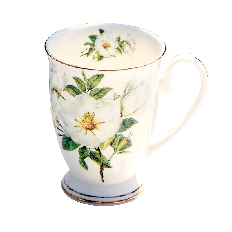 Kaffeetasse aus Feinporzellan – Prairie Chic Design