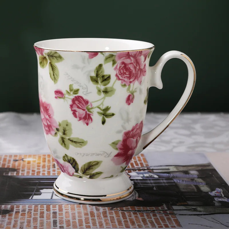 Kaffeetasse aus Feinporzellan – Prairie Chic Design