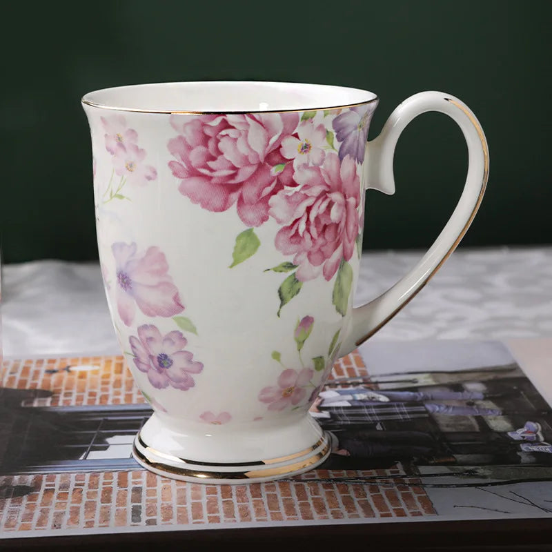 Kaffeetasse aus Feinporzellan – Prairie Chic Design