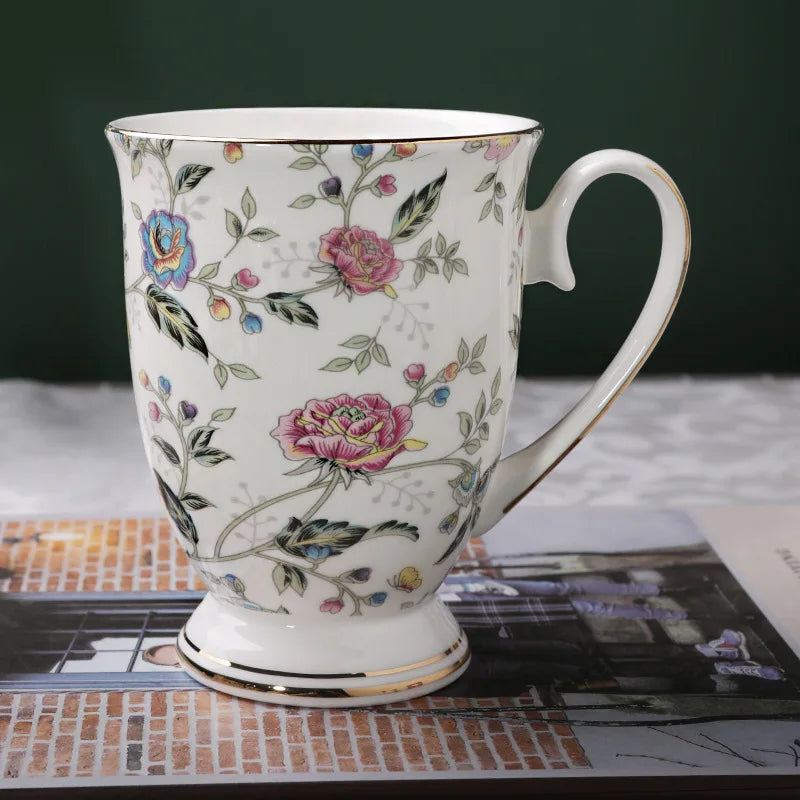 Kaffeetasse aus Feinporzellan – Prairie Chic Design