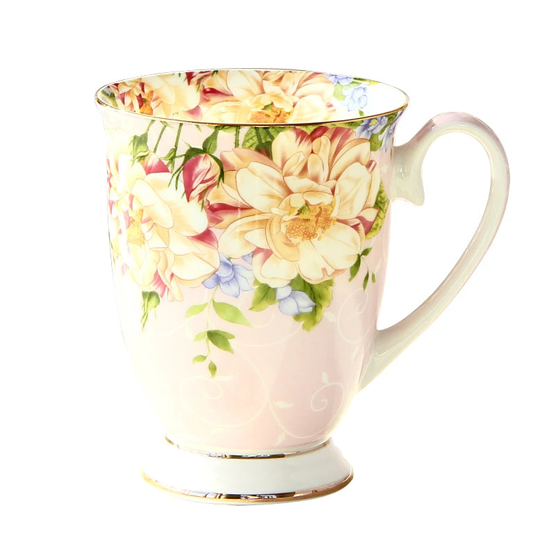 Kaffeetasse aus Feinporzellan – Prairie Chic Design