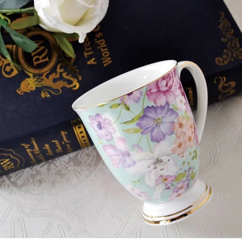 Kaffeetasse aus Feinporzellan – Prairie Chic Design