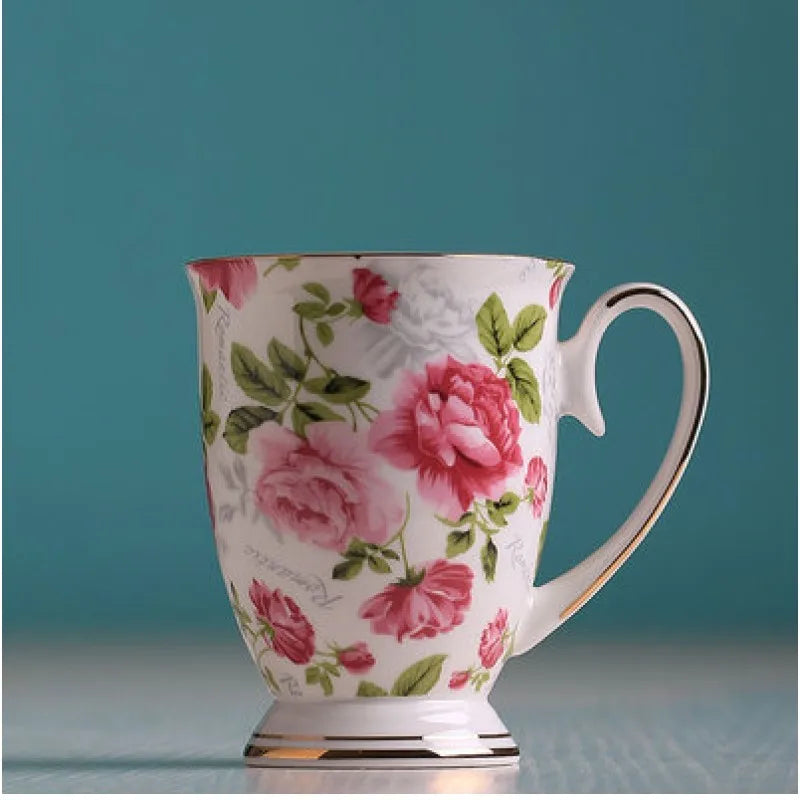 Kaffeetasse aus Feinporzellan – Prairie Chic Design