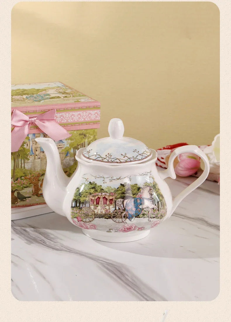 Kaffeetasse aus Feinporzellan – Prairie Chic Mit Ergonomischem Griff