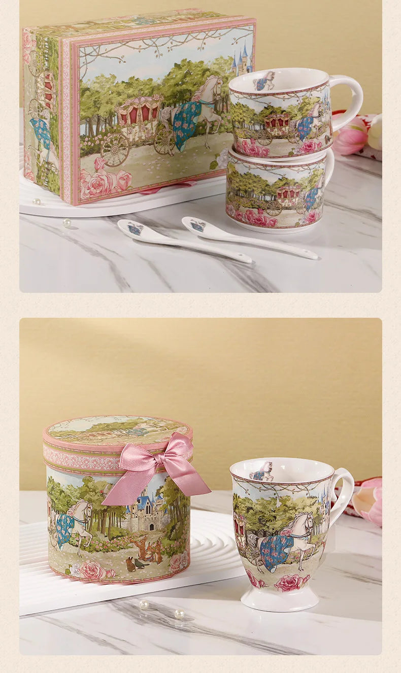 Kaffeetasse aus Feinporzellan – Prairie Chic Mit Ergonomischem Griff