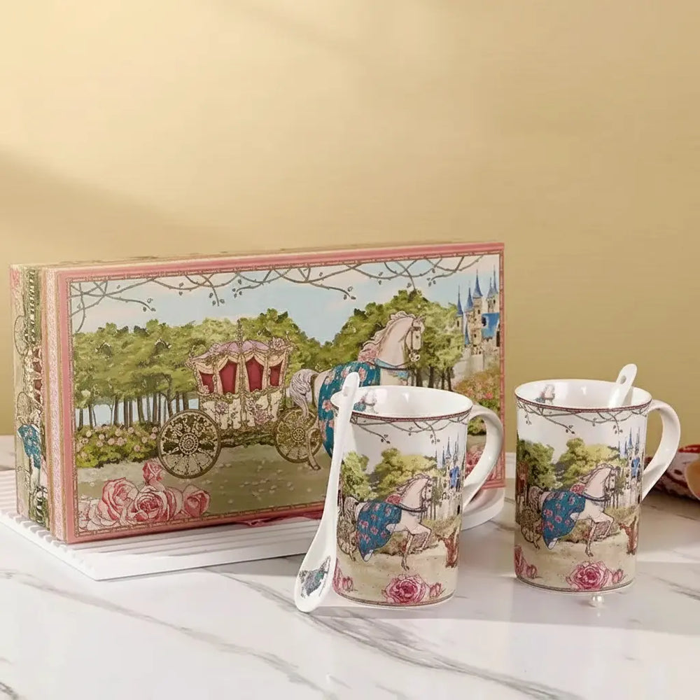 Kaffeetasse aus Feinporzellan – Prairie Chic Mit Ergonomischem Griff