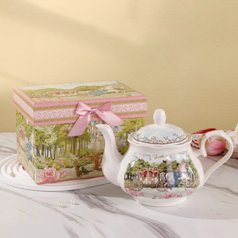 Kaffeetasse aus Feinporzellan – Prairie Chic Mit Ergonomischem Griff