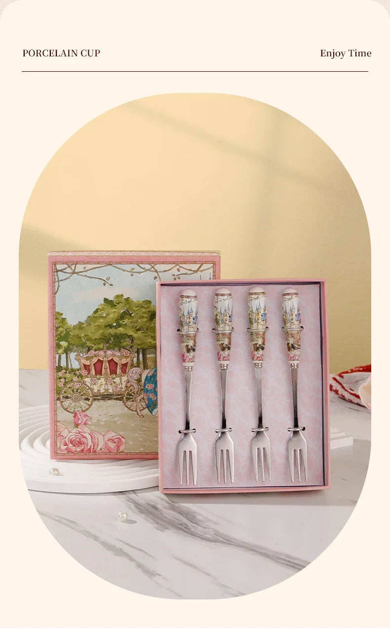 Kaffeetasse aus Feinporzellan – Prairie Chic Mit Ergonomischem Griff